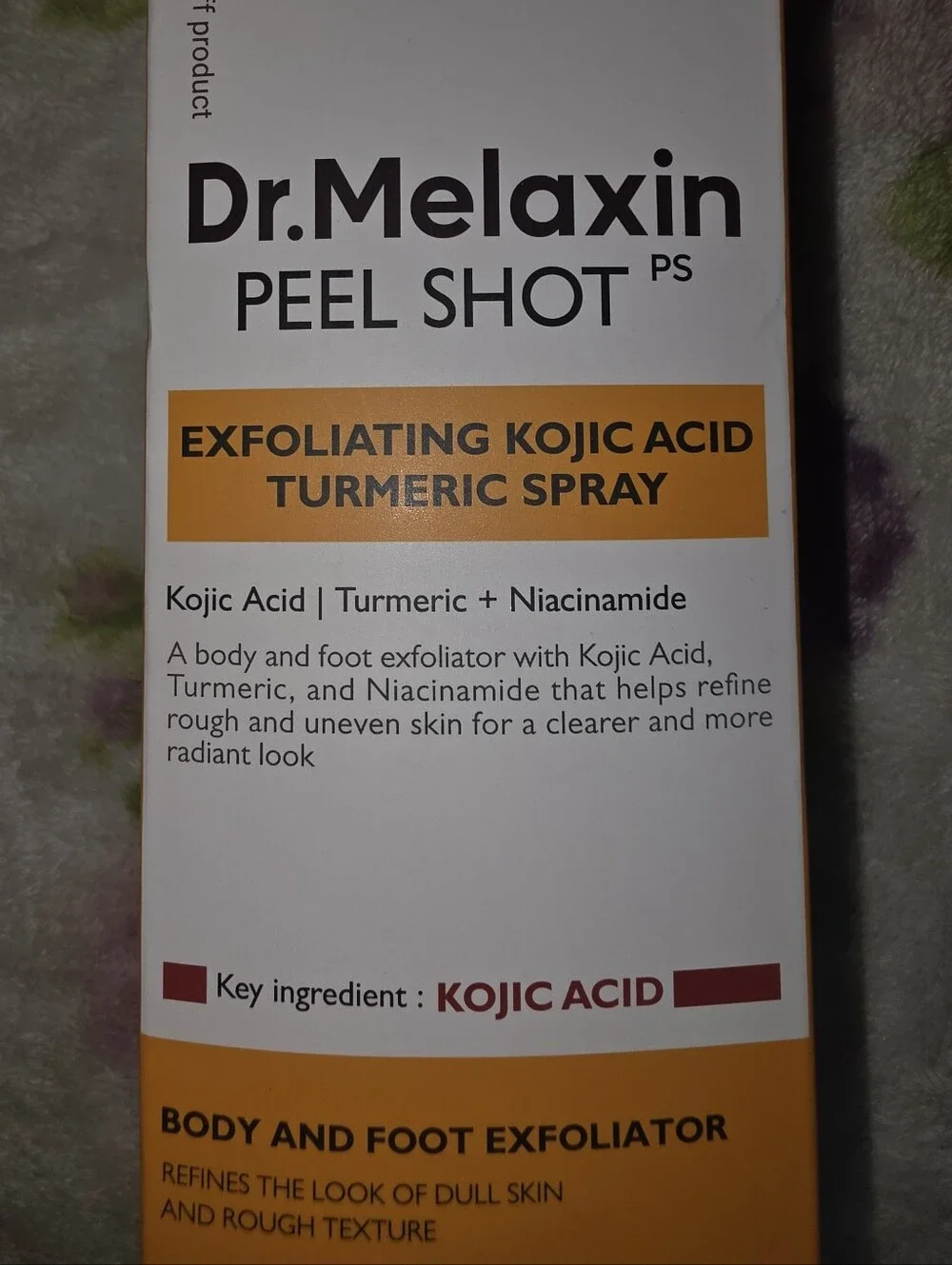 Dr. Melaxin Body Peel Shot With Kojic Acid